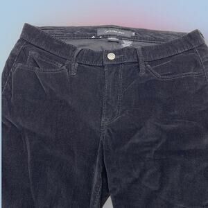 CALVIN KLEIN Women’s 12 Black Straight Corduroy Jeans